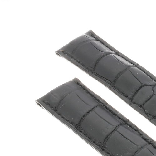 Girard Perregaux Cinturino 22/20 Alligatore colore Nero opaco. Minimi segni. Utilizzato per vetrina.