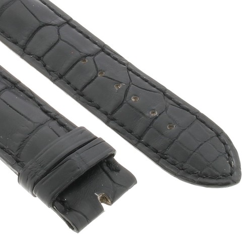 Girard Perregaux Cinturino 22/20 Alligatore colore Nero opaco. Minimi segni. Utilizzato per vetrina.