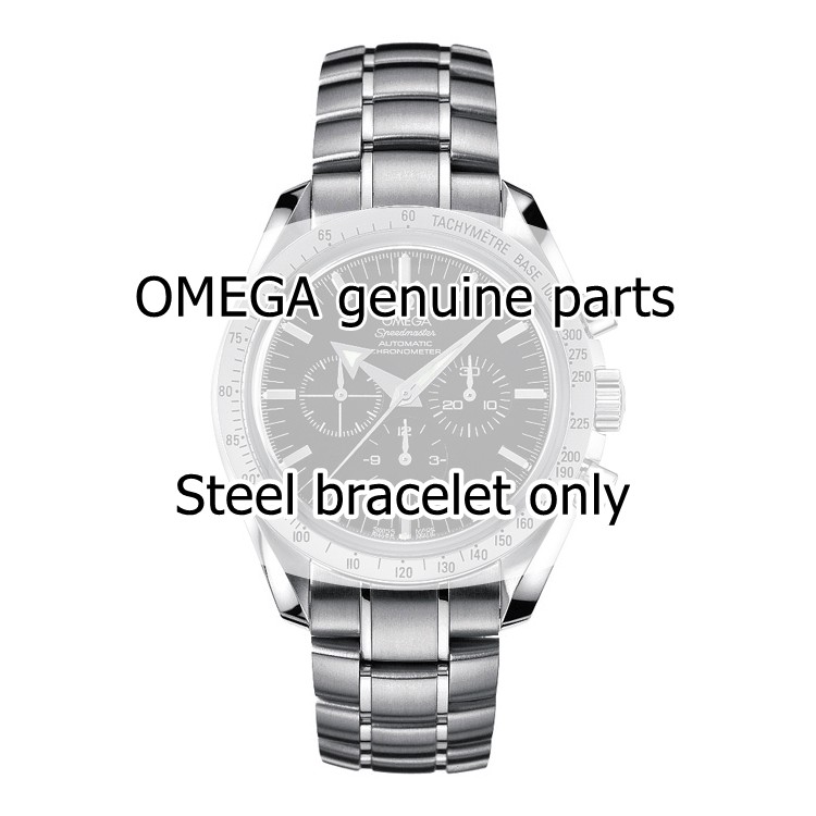 OMEGA bracciale acciaio Speedmaster Broad Arrow 321.10.42  3551.50.00 ansa 20mm.