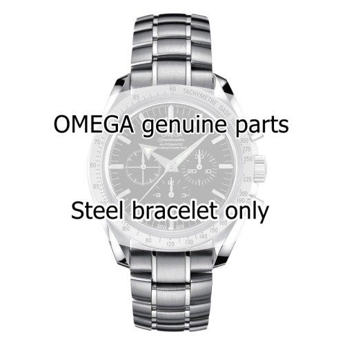OMEGA bracciale acciaio per Speedmaster Broad Arrow 3551.50.00 ansa 20mm 020ST1620887
