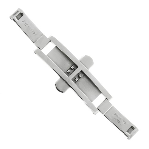 Zenith Chiusura per bracciale in acciaio El Primero Rainbow tutti i modelli finitura lucida o satinata