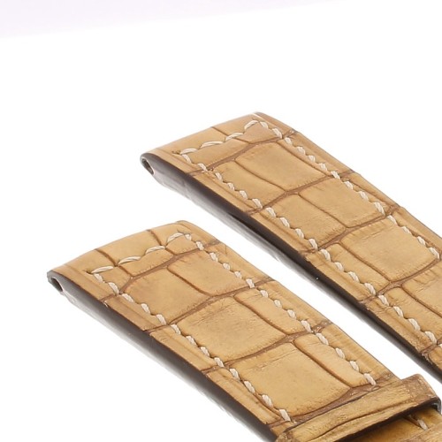 Girard Perregaux Cinturino 22/20 Alligatore colore Beige opaco