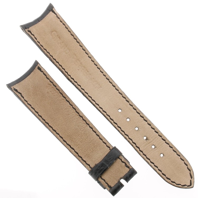 Girard Perregaux Cinturino 20/16 Alligatore colore Nero opaco. Minimi segni. Utilizzato per vetrina.