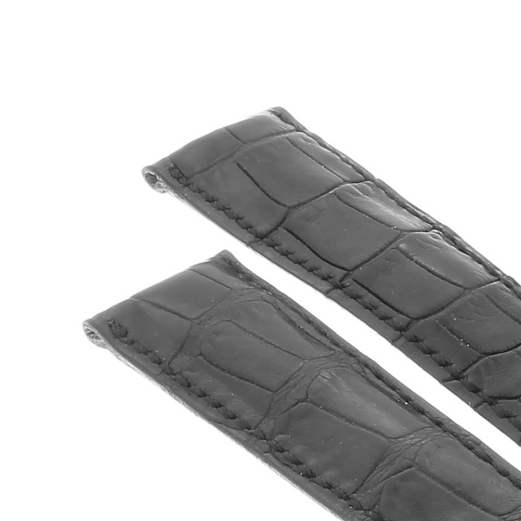 Girard Perregaux Cinturino 20/16 Alligatore colore Nero opaco. Minimi segni. Utilizzato per vetrina.