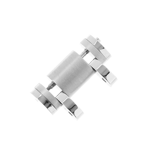 Zenith mezza Maglia per Bracciale Chronomaster El Primero acciaio. Con vite. Misure: 18 x 7 x 4 mm