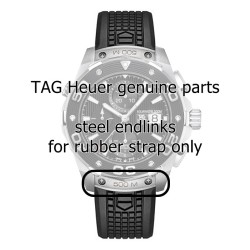 Tag Heuer coppia terminali o attacchi cassa per Cronografo Aquaracer 500M CAJ2110.FT6023 ansa 22 mm 2