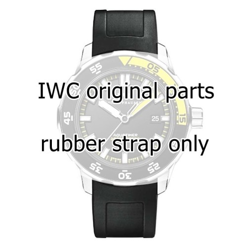 IWC rubber strap for Aquatimer 2000 3568 and similar