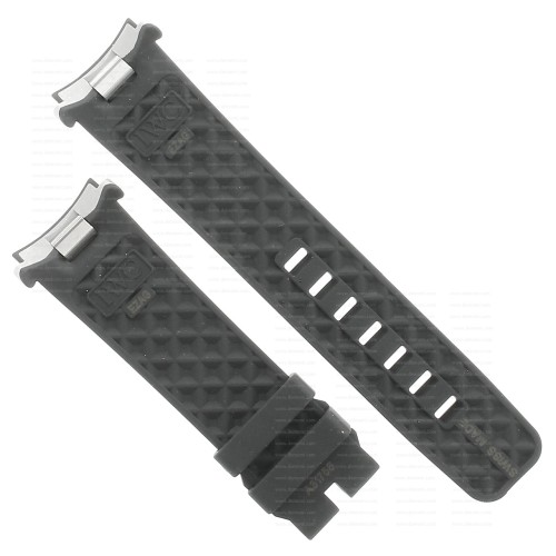 IWC Cinturino Caucciù colore nero per Aquatimer 3568 .