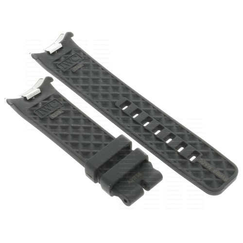IWC Cinturino Caucciù colore nero per Aquatimer 3568 .