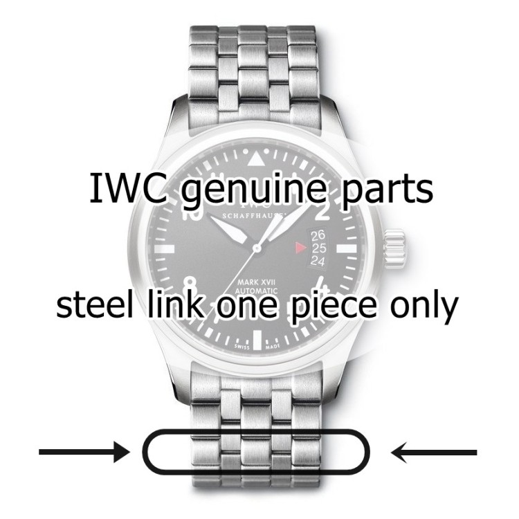 IWC Maglia per Bracciale in acciaio per Pilot's Watch Mark XVII ref IW326504
