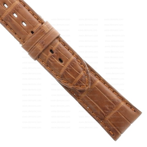 Cinturino non originale IWC Stampa Marrone Moka Opaco 20/18 mm Portoghese