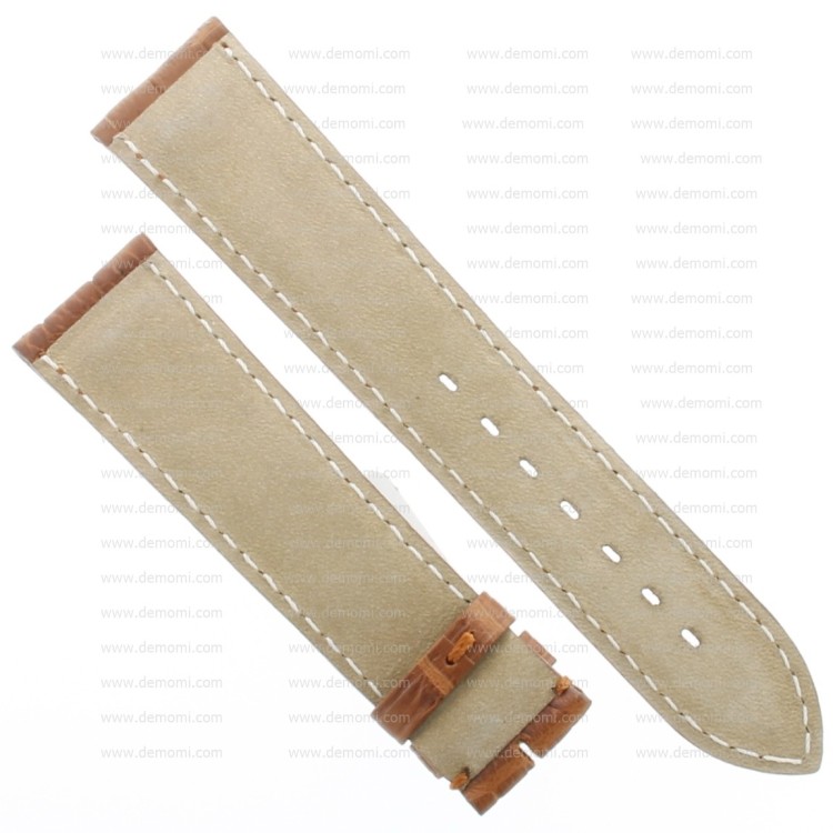 Cinturino non originale IWC Stampa Marrone Moka Opaco 20/18 mm Portoghese