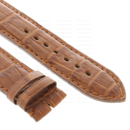 Cinturino non originale IWC Stampa Marrone Moka Opaco 20/18 mm Portoghese