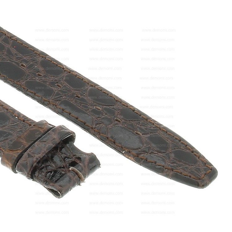 Zenith cinturino coccodrillo marrone 18/14