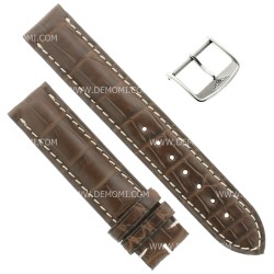 Longines Cinturino Alligatore L682108692 FA Marrone 18/18 mm