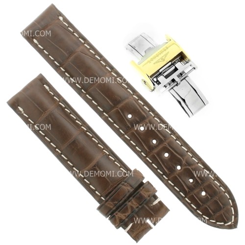 Longines Cinturino Alligatore L682108692FDG Marrone 18 - 18 mm