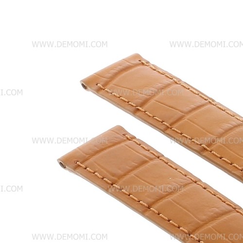 Longines Cinturino L682101267 FR Stampa Alligatore Gold 18/16 mm