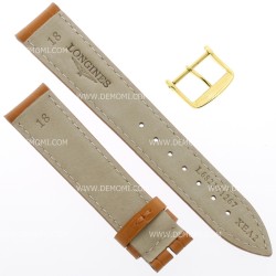 Longines Cinturino L682101267 FG Stampa Alligatore Gold 18/16 mm 2