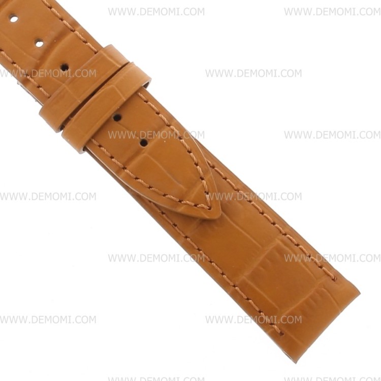 Longines Cinturino L682101267 FG Stampa Alligatore Gold 18/16 mm
