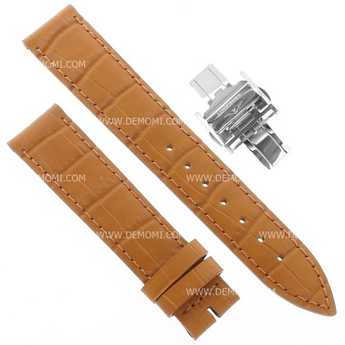 Longines Cinturino L682101267 FDP Stampa Alligatore Gold 18/16 mm