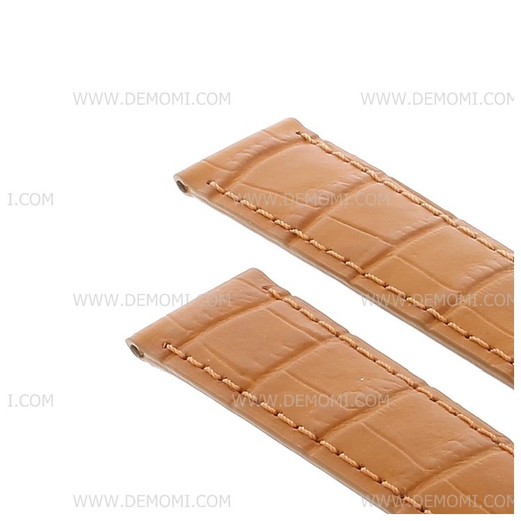 Longines Cinturino L682101267 FDP Stampa Alligatore Gold 18/16 mm