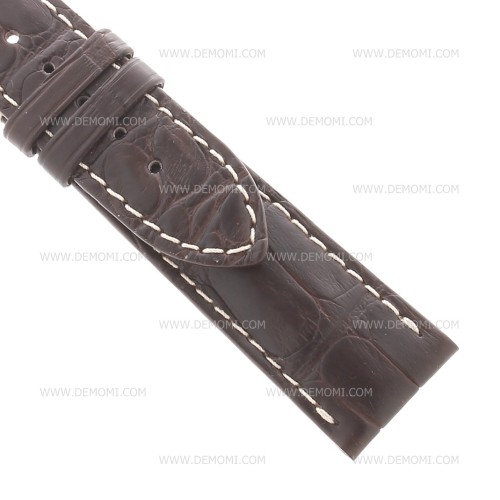 Longines Cinturino Alligatore L682109818 FA Marrone Opaco 21-18 mm