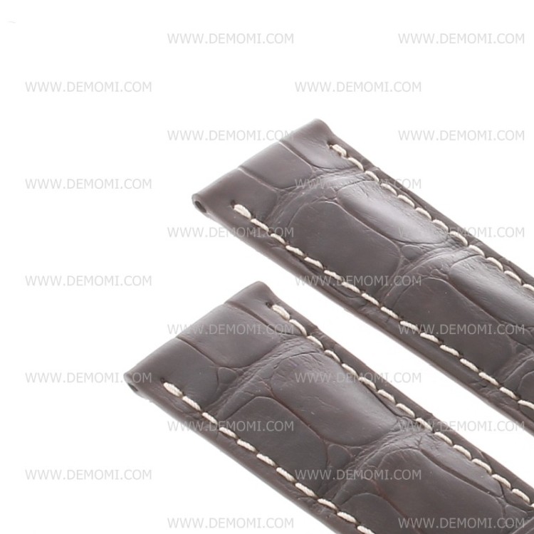 Longines Cinturino Alligatore L682109818 FG Marrone Opaco 21/18 mm