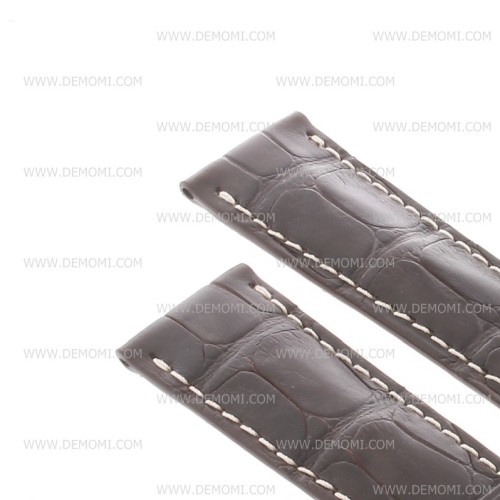 Longines Cinturino Alligatore L682109818 FG Marrone Opaco 21/18 mm