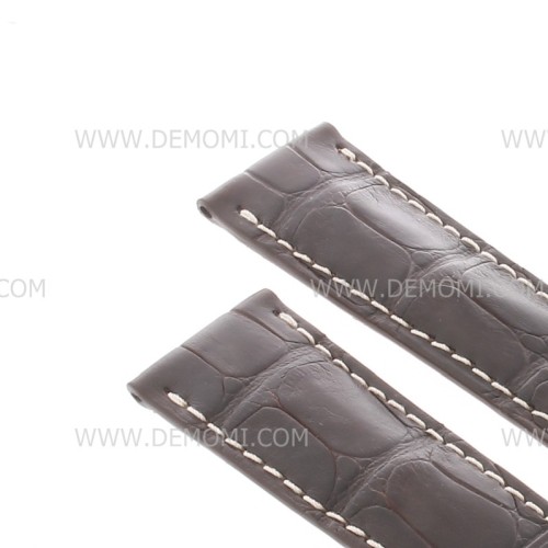 Longines Cinturino Alligatore L682109818 FDA Marrone Opaco 21-18 mm