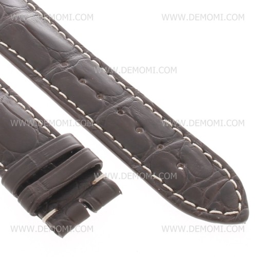 Longines Cinturino Alligatore L682109818 FDA Marrone Opaco 21-18 mm