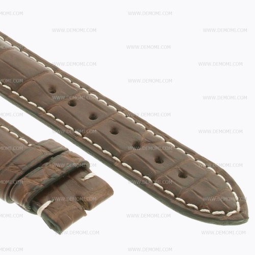 	Longines Cinturino Alligatore L682108692 Marrone 18/18 mm