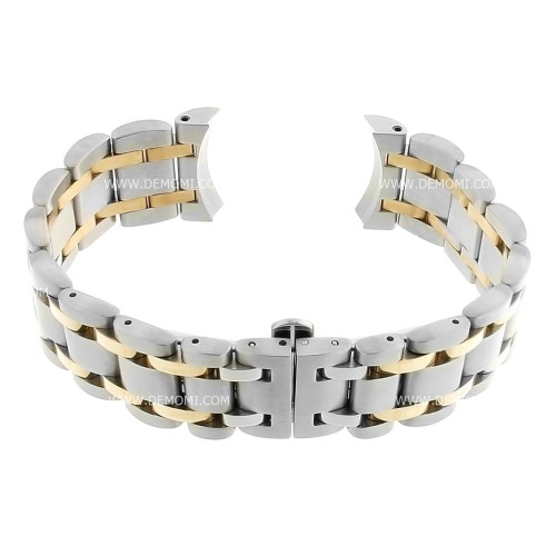 Zenith Bracciale Rainbow El Primero 20 mm acciaio e PVD oro giallo