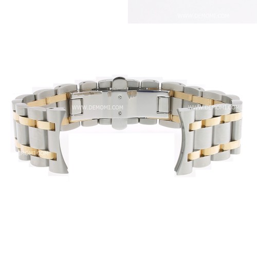 Zenith Bracciale Rainbow El Primero 20 mm acciaio e PVD oro giallo