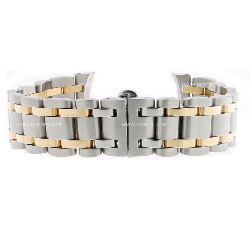 Zenith Bracciale Rainbow per Cronografo in acciaio misura 20 mm finitura acciaio e PVD oro giallo