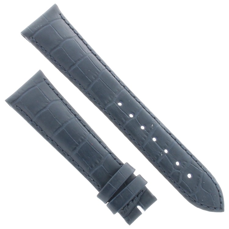 Longines Cinturino L682101027 Stampa Alligatore BLU 20-16 mm