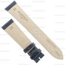 Longines Cinturino L682101027 Stampa Alligatore BLU 20-16 mm 2