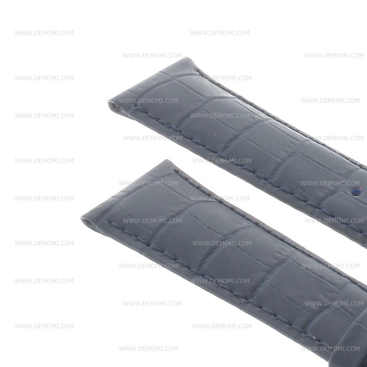 Longines Cinturino L682101027 Stampa Alligatore BLU 20-16 mm
