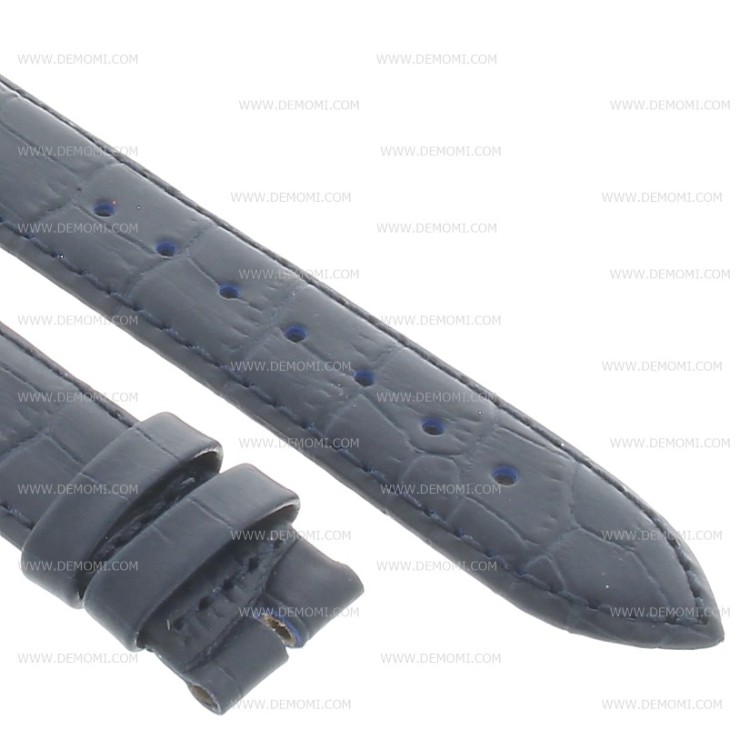 Longines Cinturino L682101027 Stampa Alligatore BLU 20-16 mm