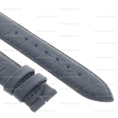 Longines Cinturino L682101027 Stampa Alligatore BLU 20-16 mm