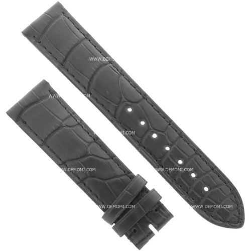 Longines Cinturino Alligatore L682124835 Nero Opaco 20/18 mm