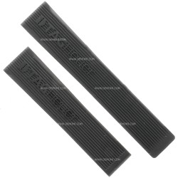 Tag Heuer Cinturino Caucciù FT6024  Nero 19 x 17mm 2