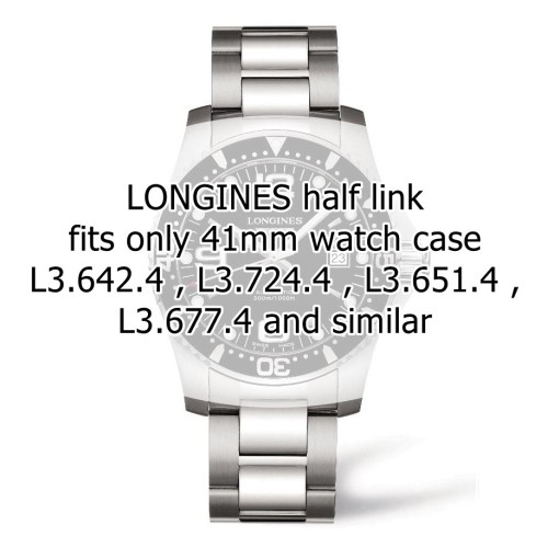 Longines Conquest steel bracelet HALF Shirt for L688126356
