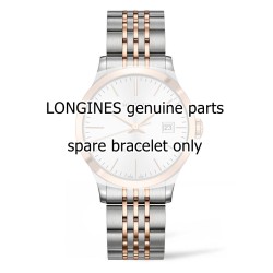 Longines bracciale acciaio oro per Record Ansa 20 mm. diametro 40 mm L 2.821.5.