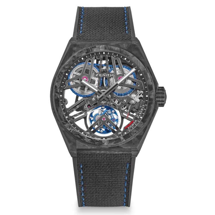 ZENITH DEFY Fusee Tourbillon 10.9000.4805/75R.582 misura 44 mm