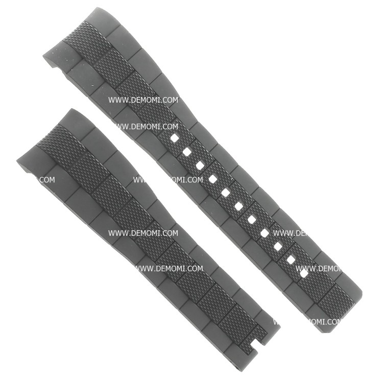Zenith Cinturino Caucciù 27.00.2318.642 Nero 23/18 mm attacco integrato per Defy