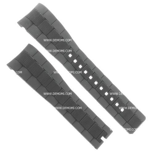 Zenith Cinturino Caucciù 27.00.2318.642 Nero 23/18 mm attacco integrato per Defy