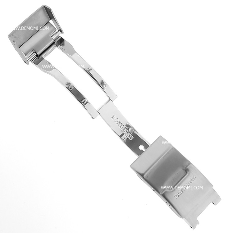 Longines Chiusura per bracciale in acciaio Hydroconquest Ceramic - spare clasp only for metal bracelet