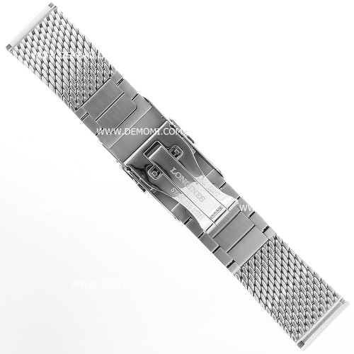 Longines Bracciale Mesh L600152016 in Acciaio per Legend Diver 22 mm