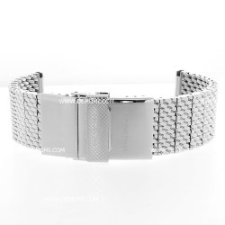 Longines Bracciale Mesh L600152016 in Acciaio per Legend Diver 22 mm
