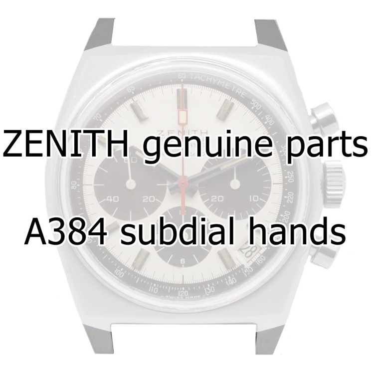 Zenith A384 subdial hands